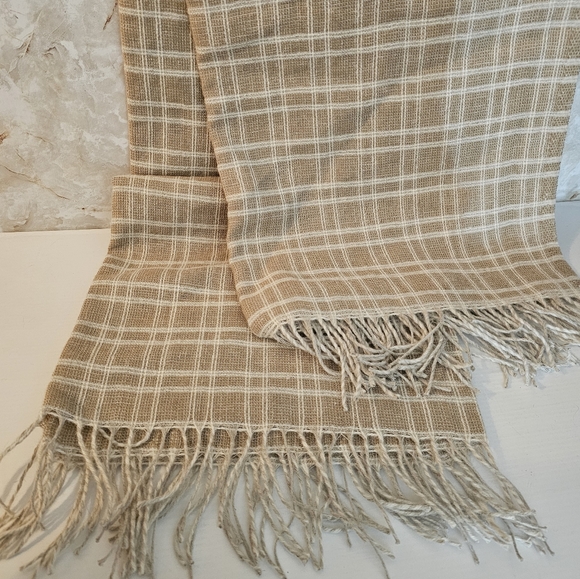 Fibre By Auskin Linen Wool Throw Blanket - Picture 2 of 16